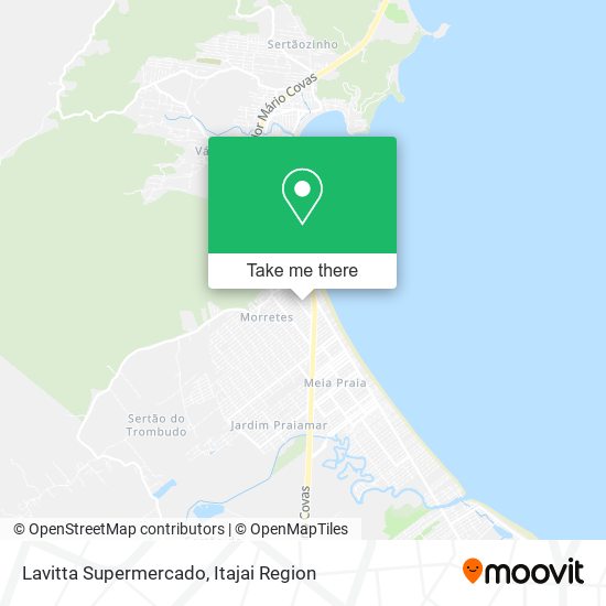 Lavitta Supermercado map