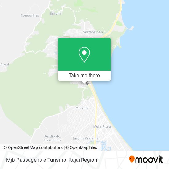 Mjb Passagens e Turismo map