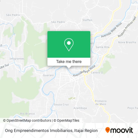 Ong Empreendimentos Imobiliarios map