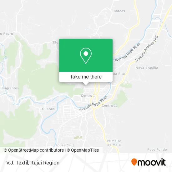 V.J. Textil map