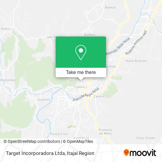 Target Incorporadora Ltda map