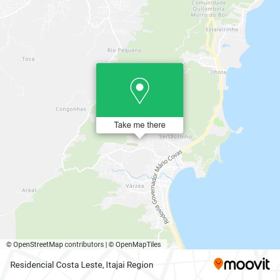 Residencial Costa Leste map