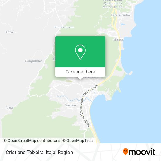 Cristiane Teixeira map