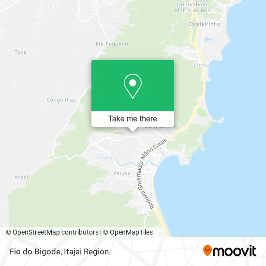 Fio do Bigode map