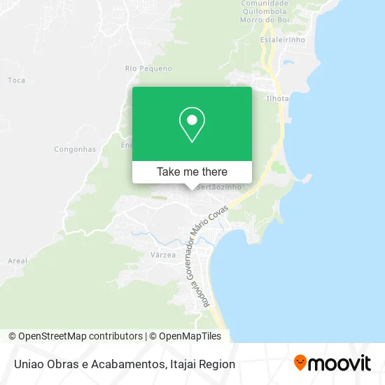 Uniao Obras e Acabamentos map