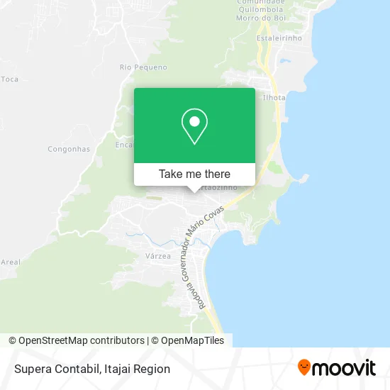 Supera Contabil map