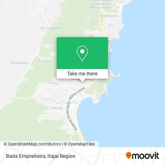 Bada Empreiteira map