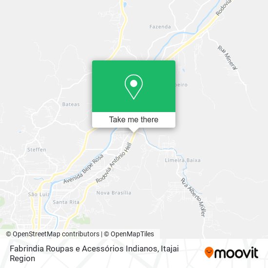 Fabrindia Roupas e Acessórios Indianos map