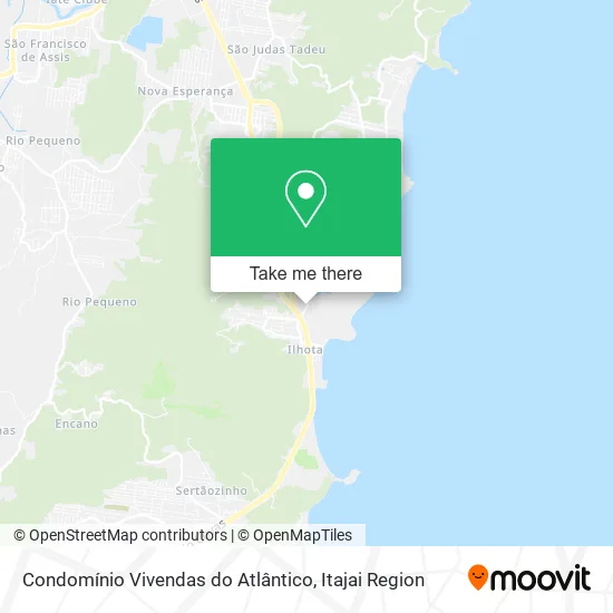 Condomínio Vivendas do Atlântico map