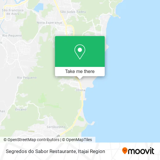Segredos do Sabor Restaurante map