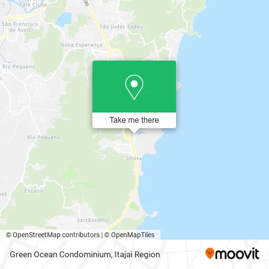 Green Ocean Condominium map