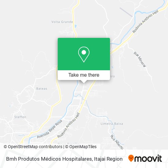 Mapa Bmh Produtos Médicos Hospitalares