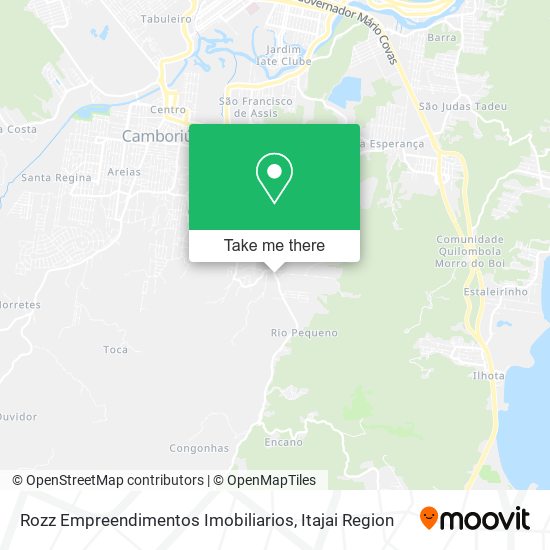 Mapa Rozz Empreendimentos Imobiliarios