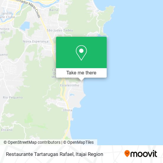 Restaurante Tartarugas Rafael map