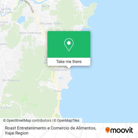 Roast Entretenimento e Comercio de Alimentos map