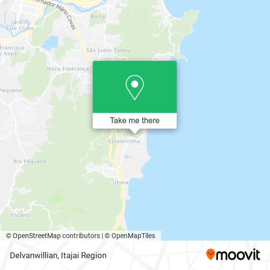 Delvanwillian map