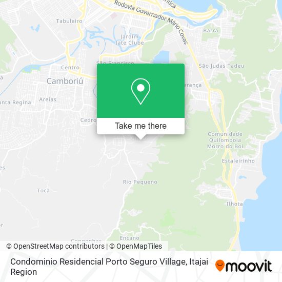 Condominio Residencial Porto Seguro Village map