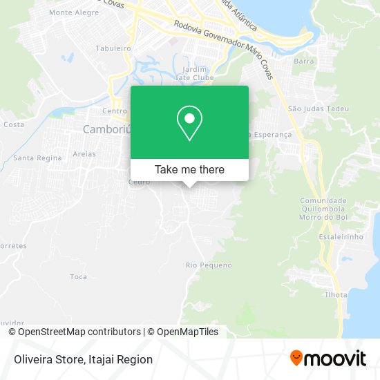 Oliveira Store map