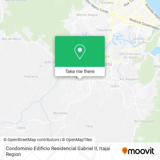 Condominio Edificio Residencial Gabriel II map