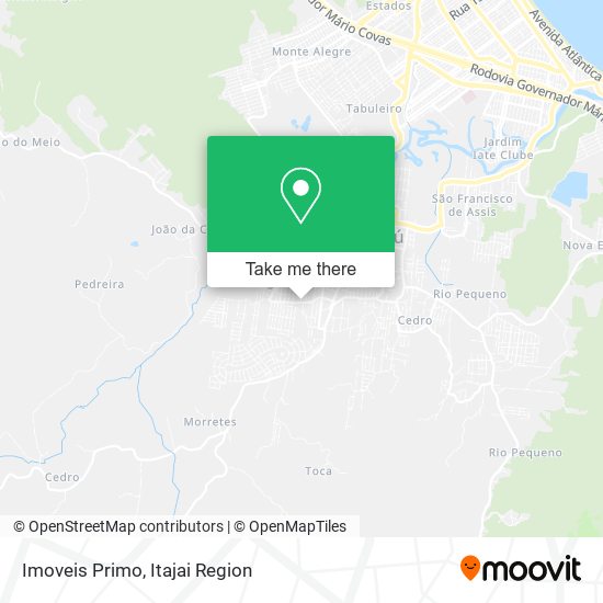 Imoveis Primo map