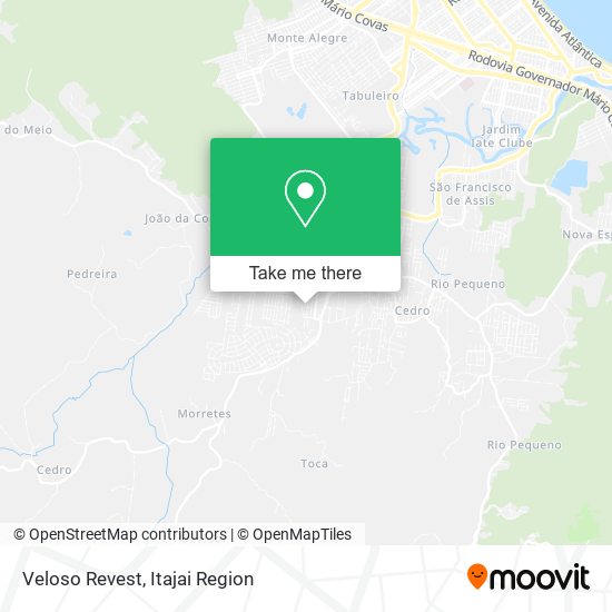 Veloso Revest map