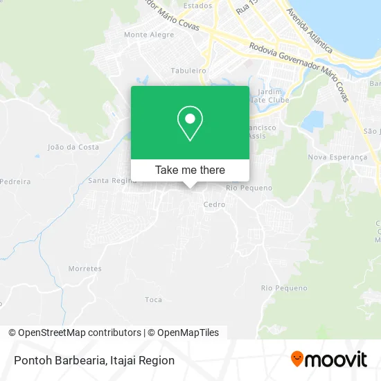 Pontoh Barbearia map