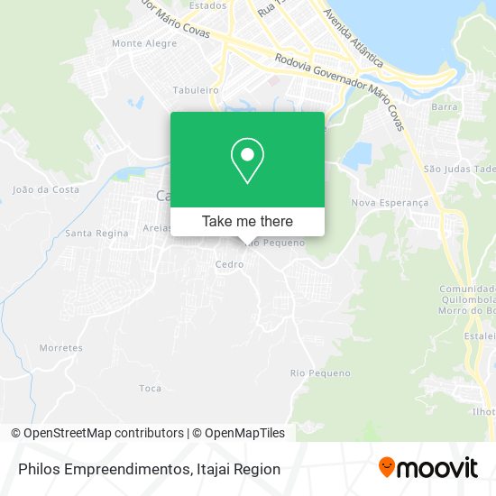 Mapa Philos Empreendimentos