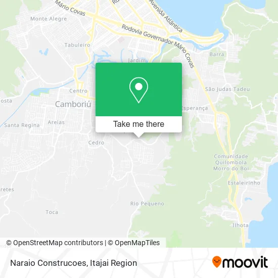 Naraio Construcoes map