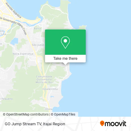 GO Jump Stream TV map