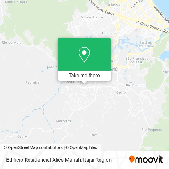 Edificio Residencial Alice Mariah map