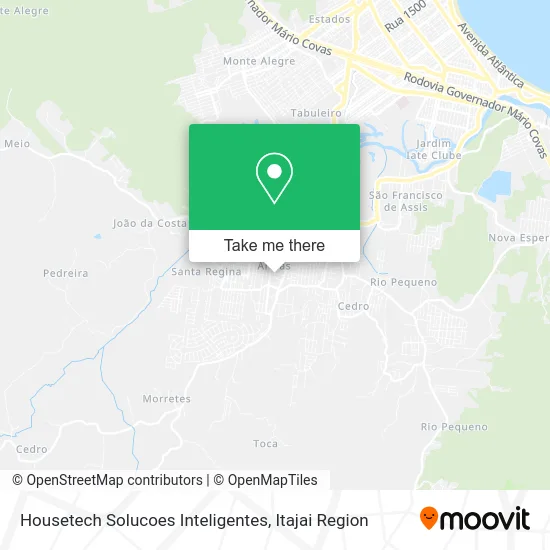 Housetech Solucoes Inteligentes map