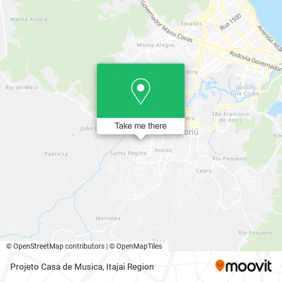 Projeto Casa de Musica map