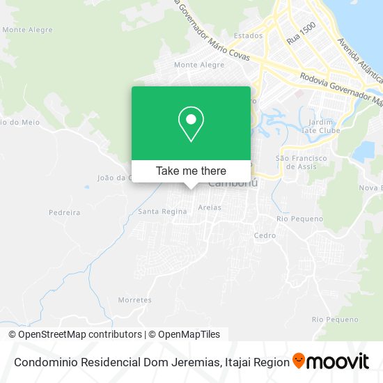 Condominio Residencial Dom Jeremias map