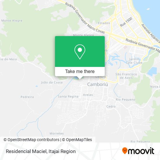 Residencial Maciel map