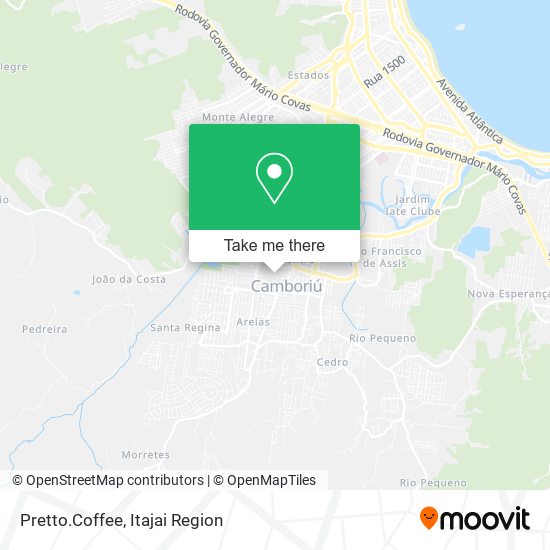 Pretto.Coffee map