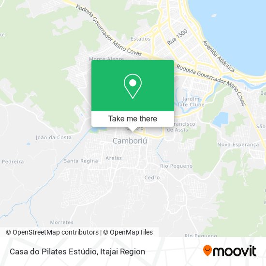 Casa do Pilates Estúdio map