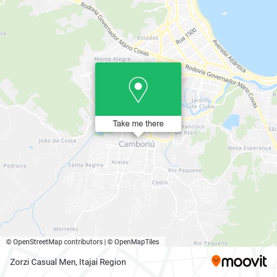 Zorzi Casual Men map