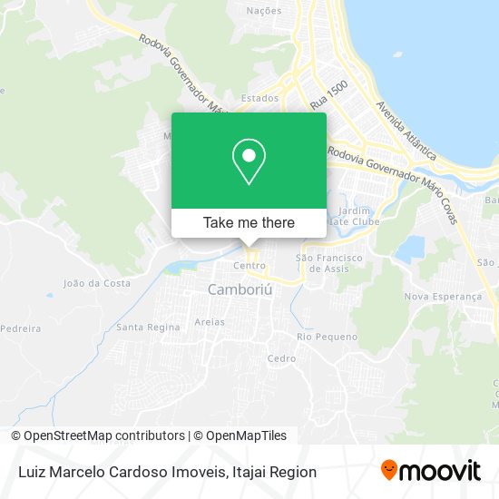 Mapa Luiz Marcelo Cardoso Imoveis