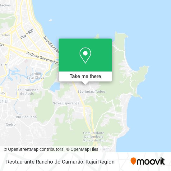 Restaurante Rancho do Camarão map