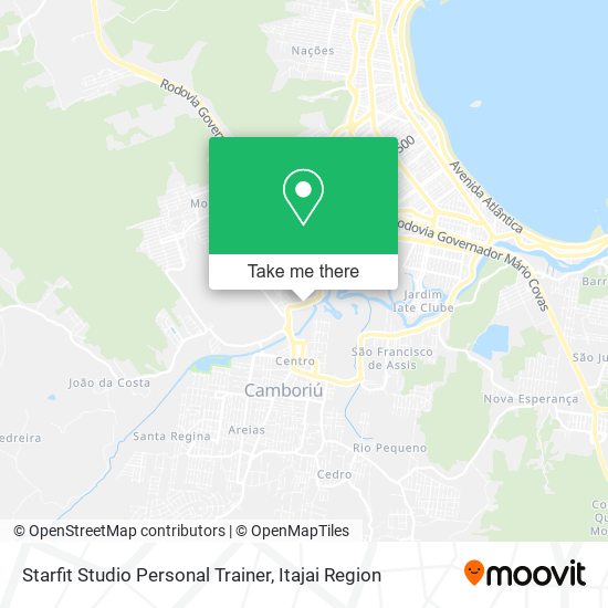 Starfit Studio Personal Trainer map