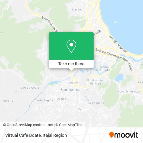 Virtual Café Boate map