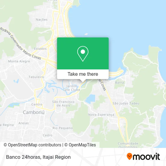 Banco 24horas map