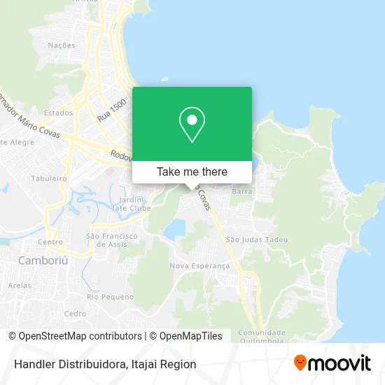 Handler Distribuidora map