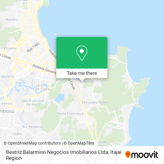 Beatriz Belarmino Negocios Imobiliarios Ltda map