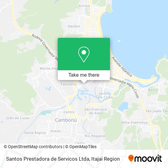 Santos Prestadora de Servicos Ltda map