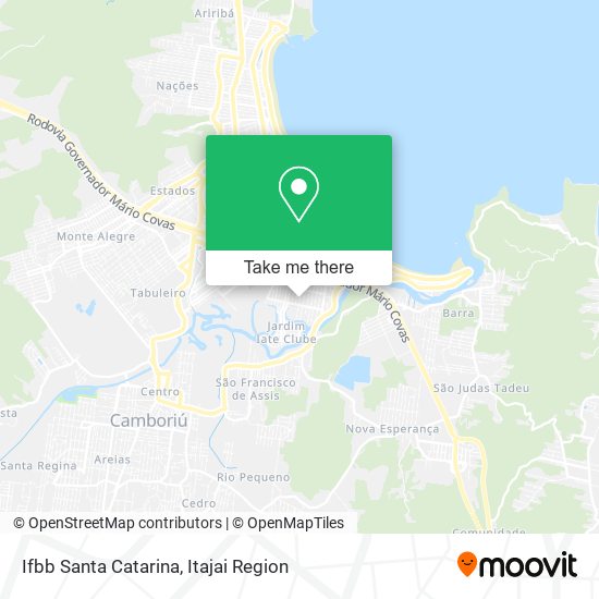 Mapa Ifbb Santa Catarina