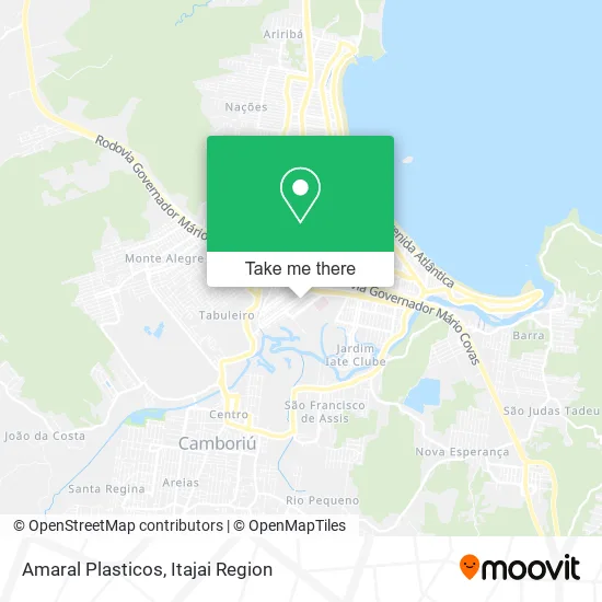 Amaral Plasticos map