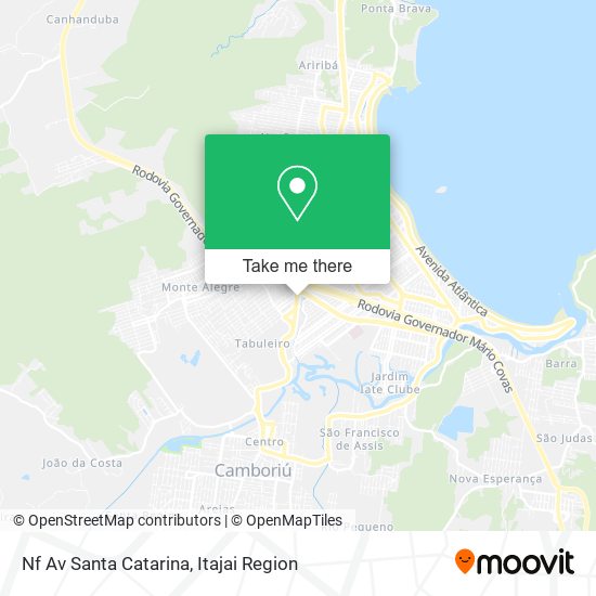 Mapa Nf Av Santa Catarina