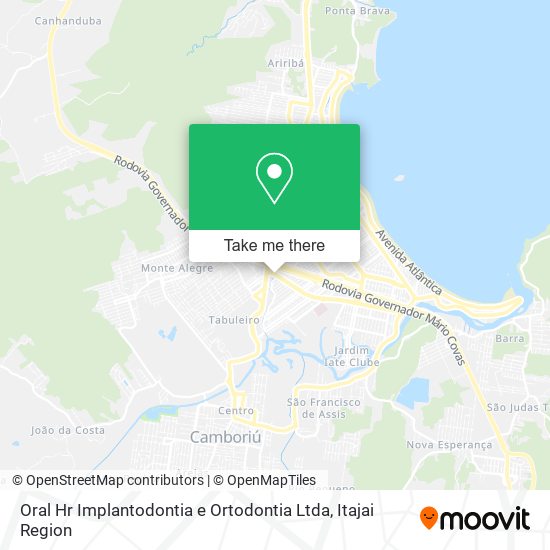 Oral Hr Implantodontia e Ortodontia Ltda map