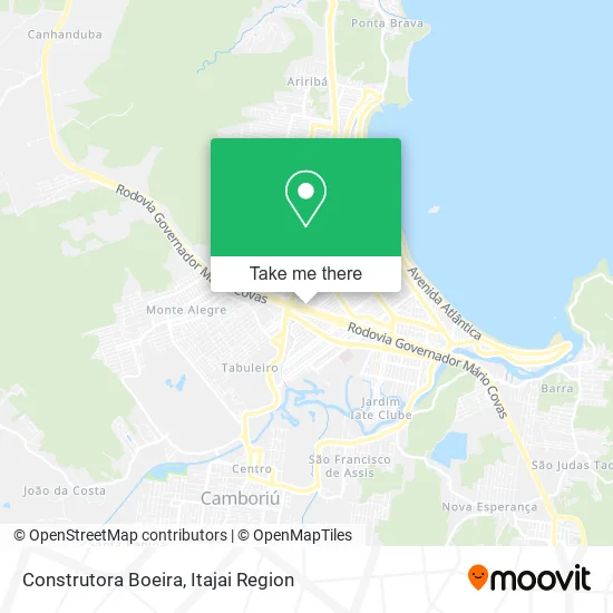 Construtora Boeira map